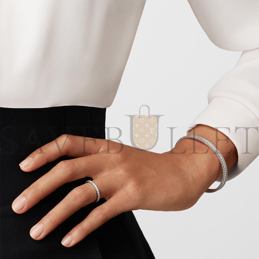 v*n cl*f arpels fÉlicitÉ wedding band, 2.1 mm - white gold, Di*m*nd vcarp7rg00